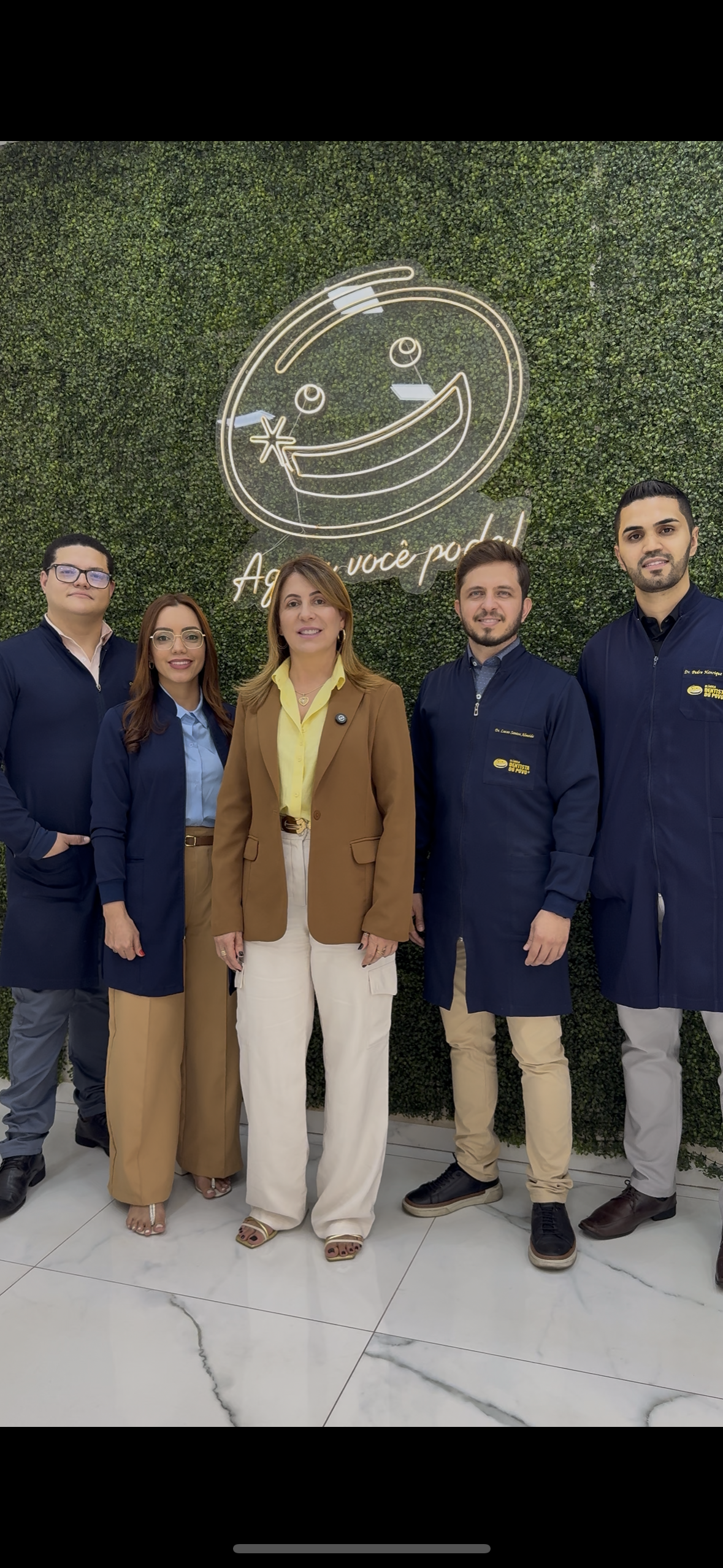 Equipe de profissionais