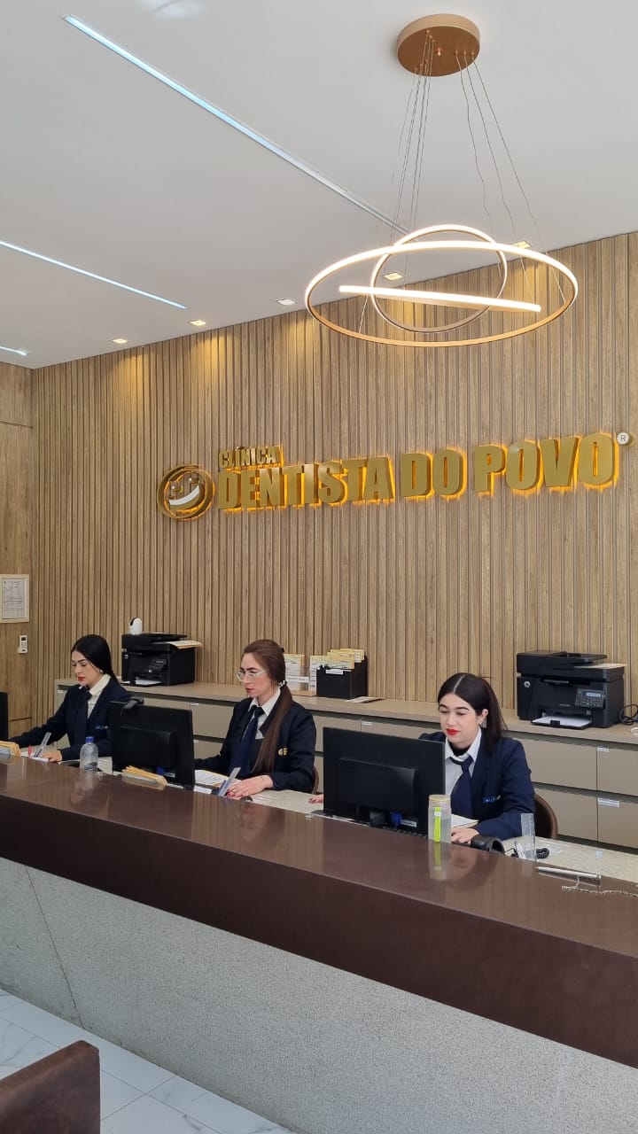 Recepção da clínica